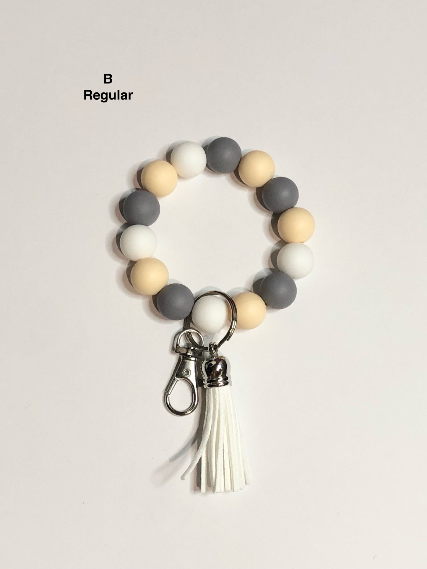 Beige Keychains