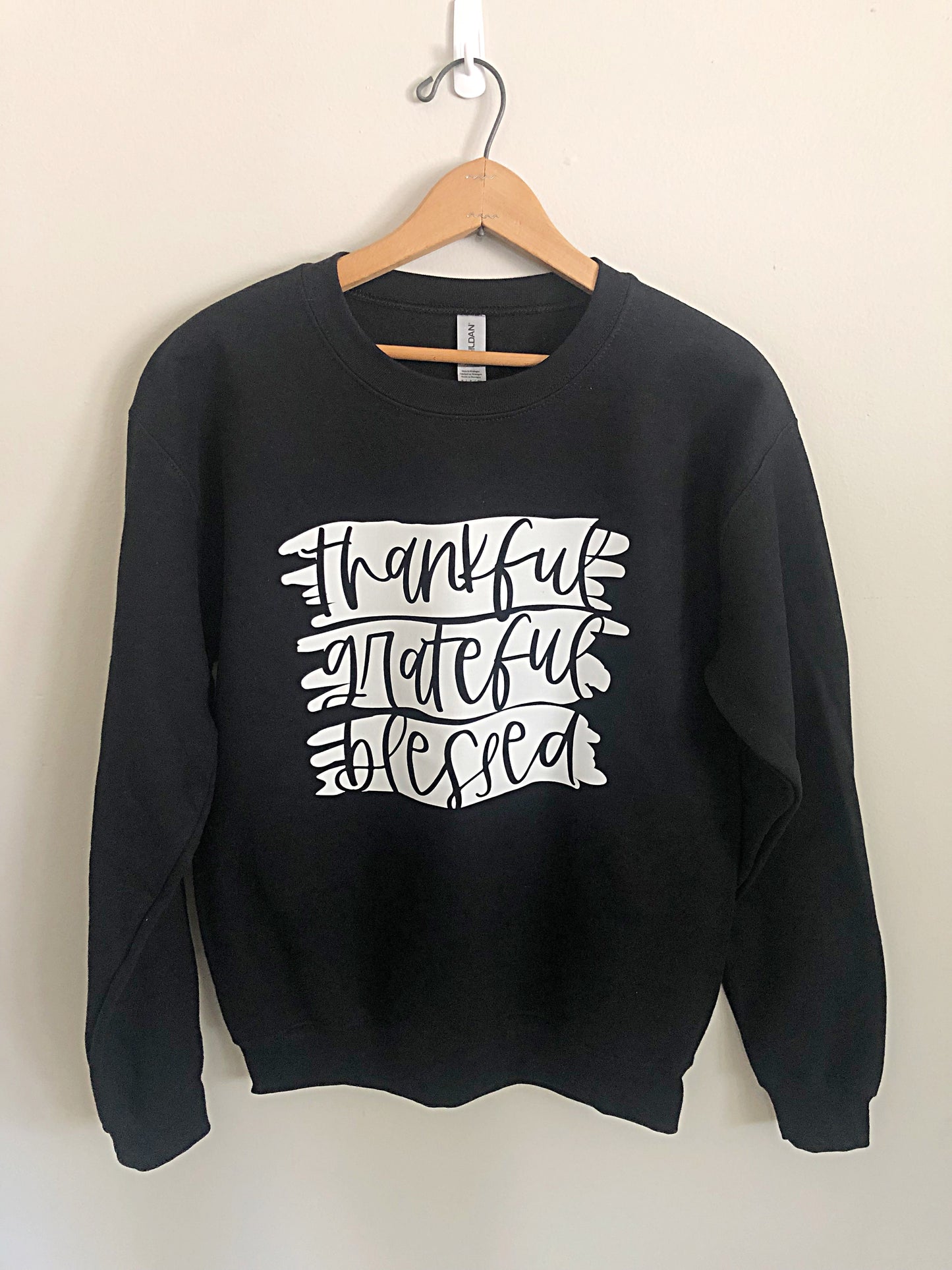Thankful, Grateful, Blessed Crewneck Sweatshirt