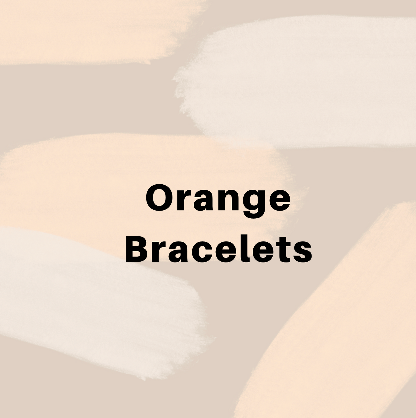 Orange Bracelets