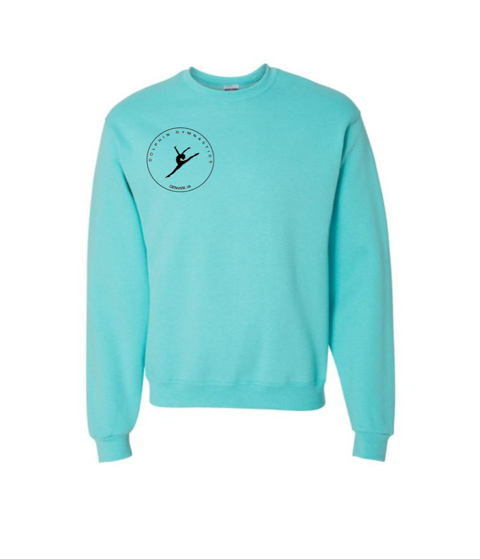 Adults- Scuba Blue Crewneck