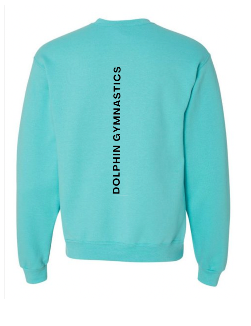 Adults- Scuba Blue Crewneck