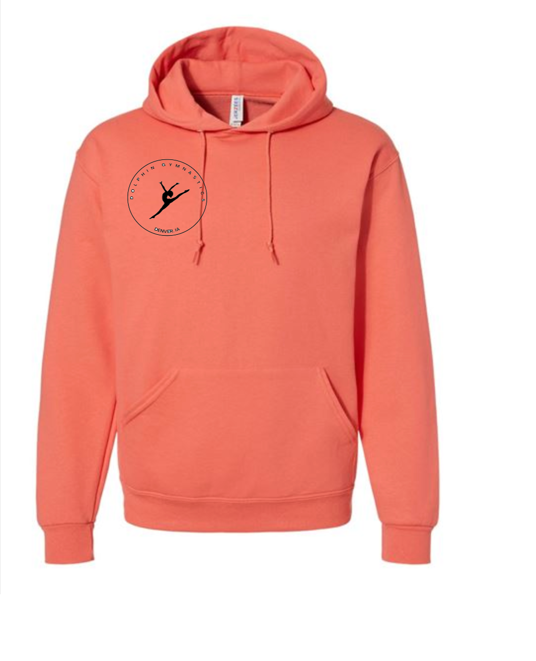 Adult- Sunset Coral Hoodie