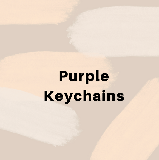 Purple Keychains
