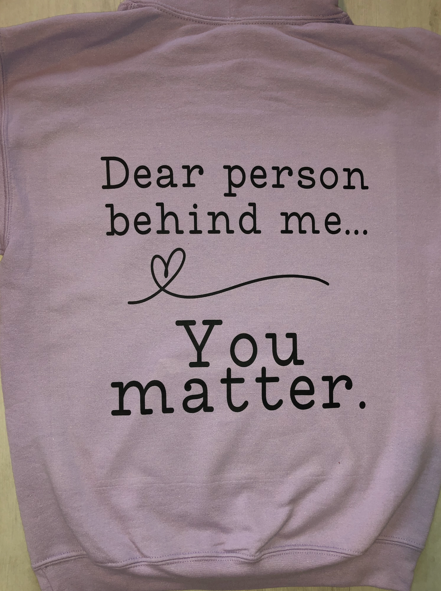 Dear Person Behind Me